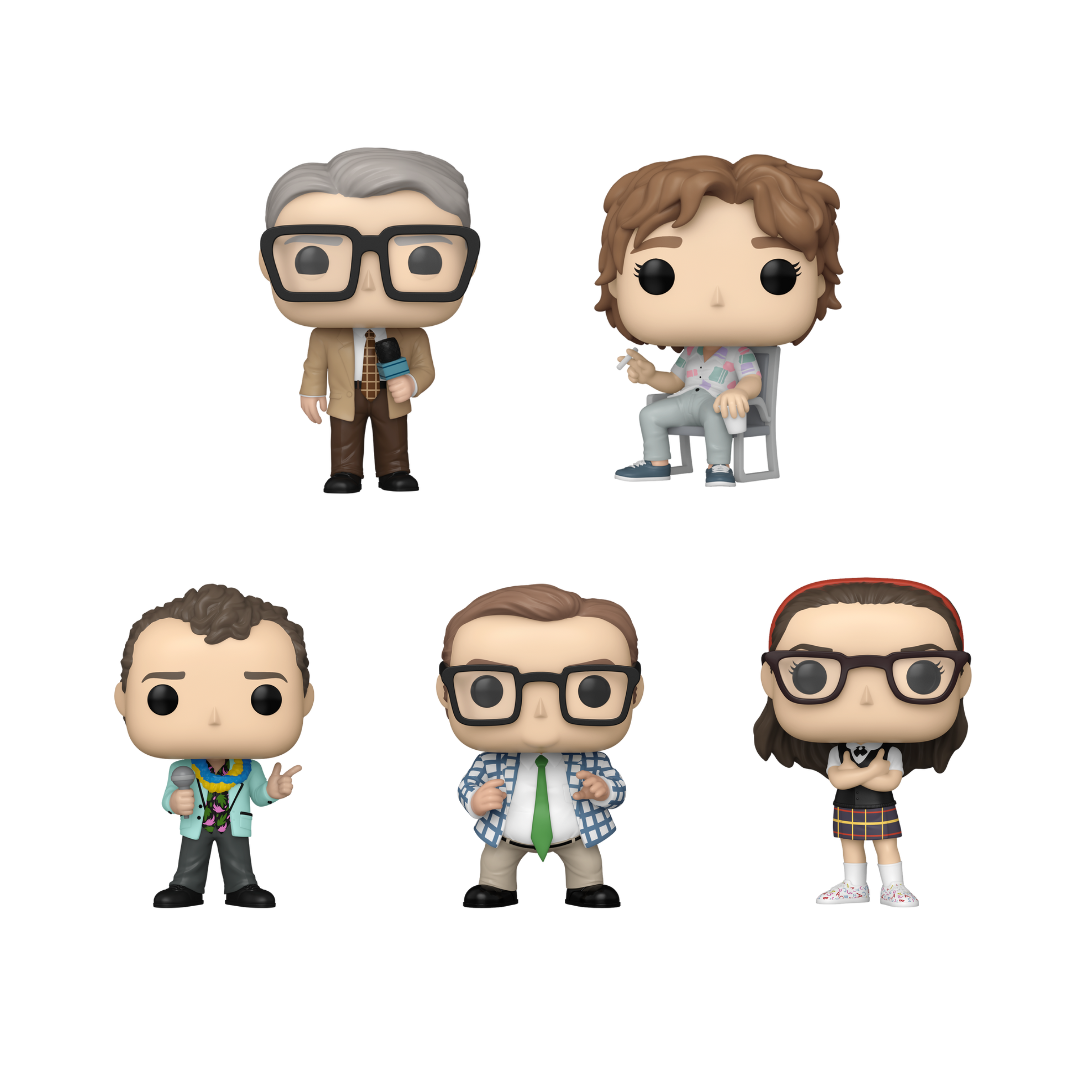 Wave Funko Pop - Saturday Night Live - Mary, Ms. Rafferty, Matt Foley, Nick e Herb Welch