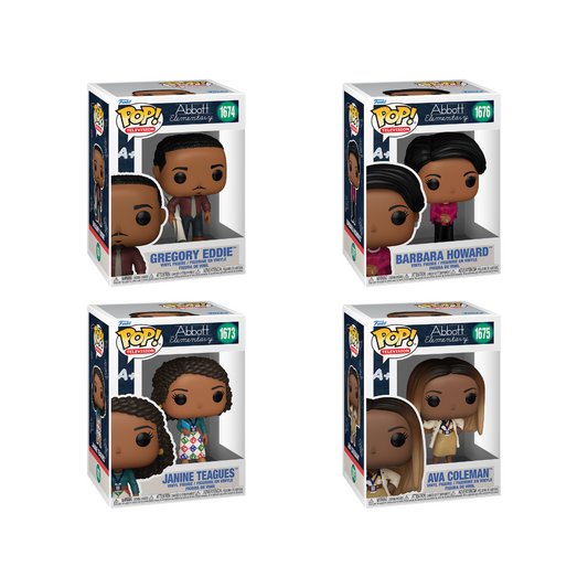  Wave Funko Pops - Abbott Elementary