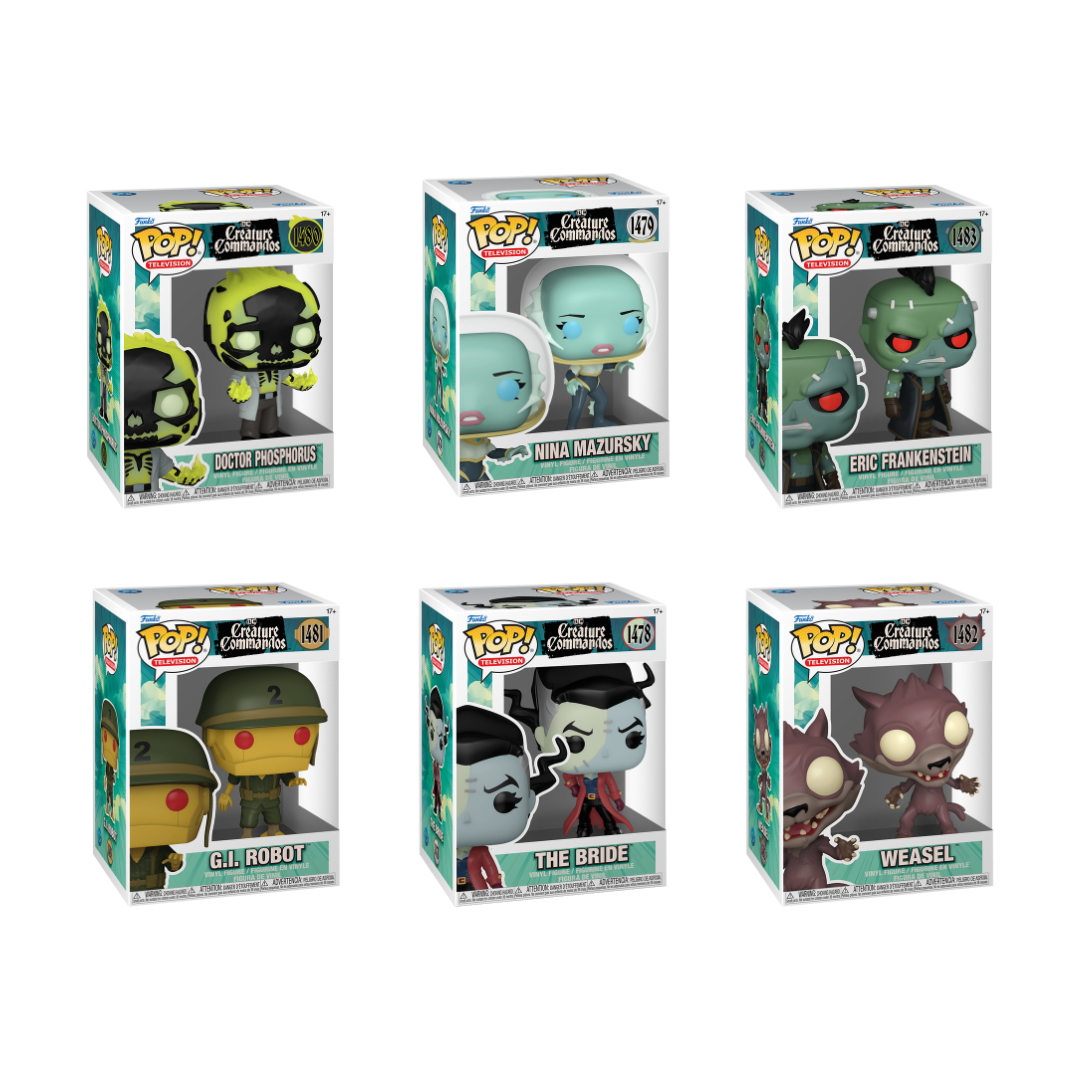 Wave Funko Pops - DC - Creature Commandos