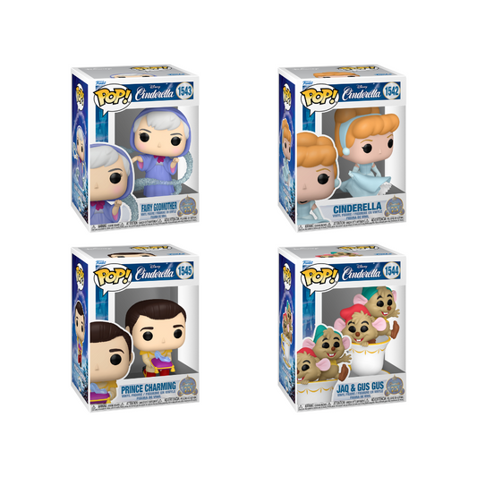 Wave Funko Pops - Disney - Cinderella