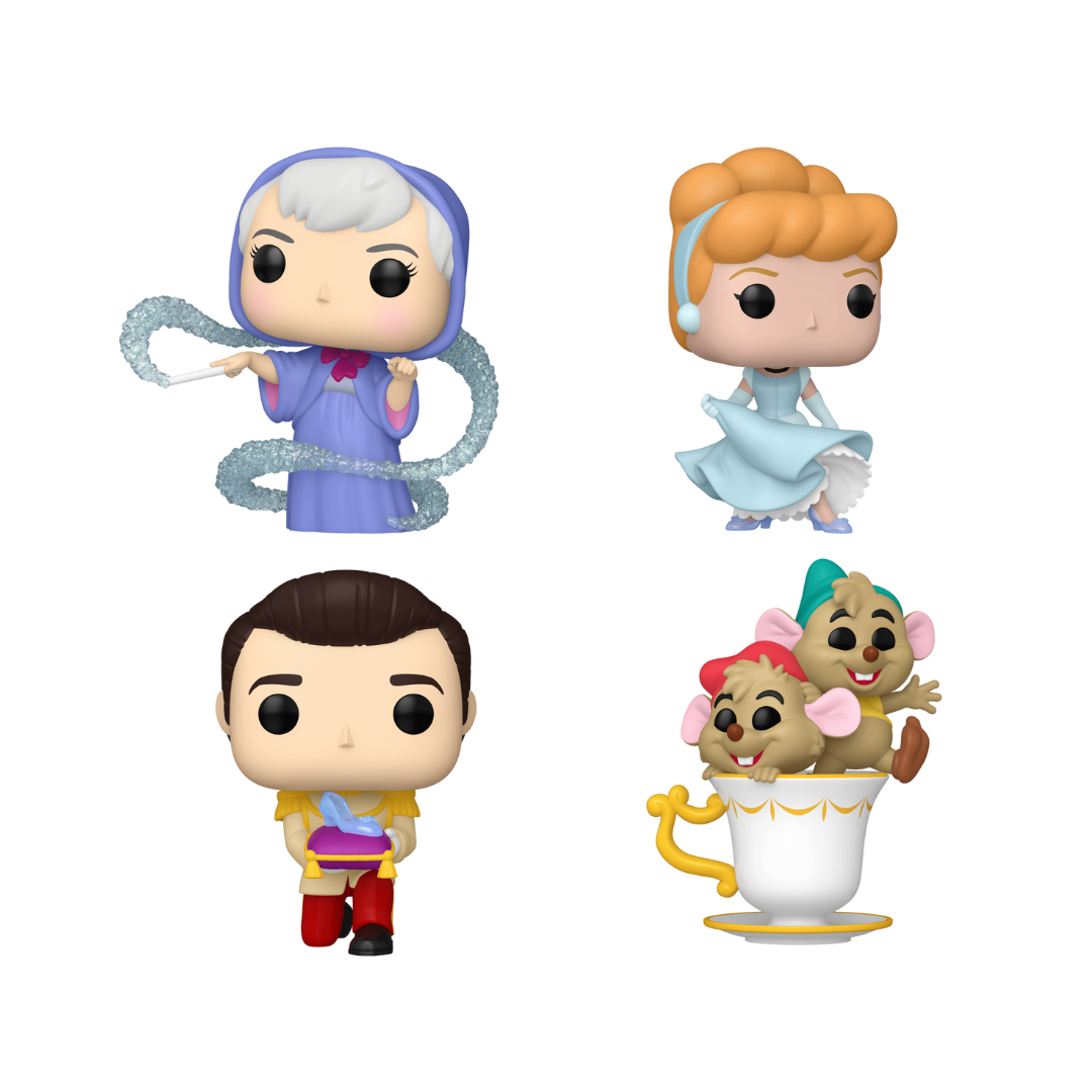 Wave Funko Pops - Disney - Cinderella