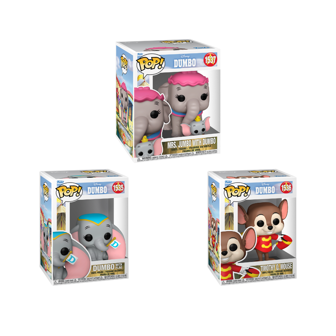 Wave Funko Pops - Disney -  Dumbo