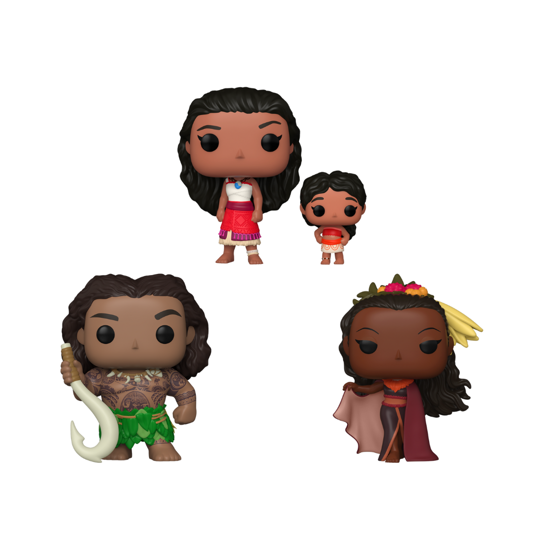 Wave Funko Pops - Disney - Moana 2