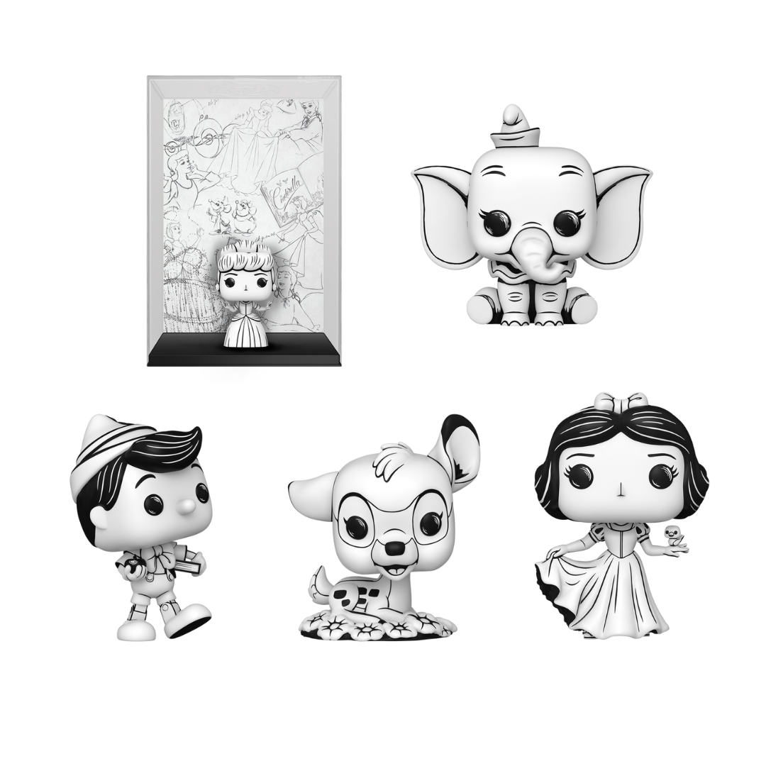 Wave Funko Pops - Disney (Sketched)