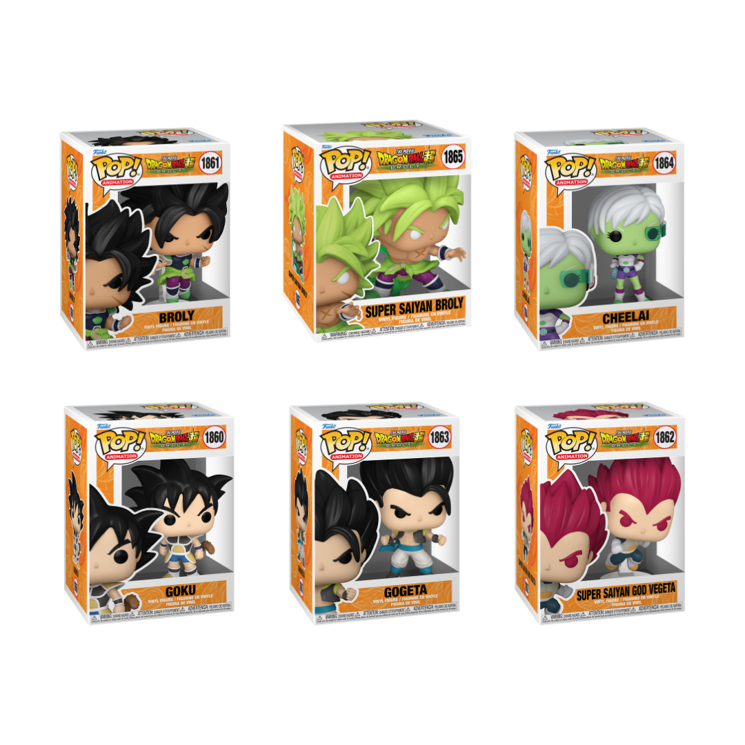 Wave Funko Pops - Dragon Ball Super Broly