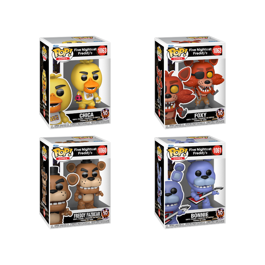  Wave Funko Pops - Five Nights at Freddy's