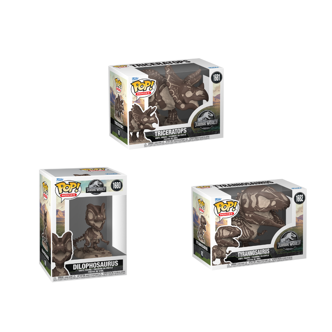 Wave Funko Pops - Jurassic Park