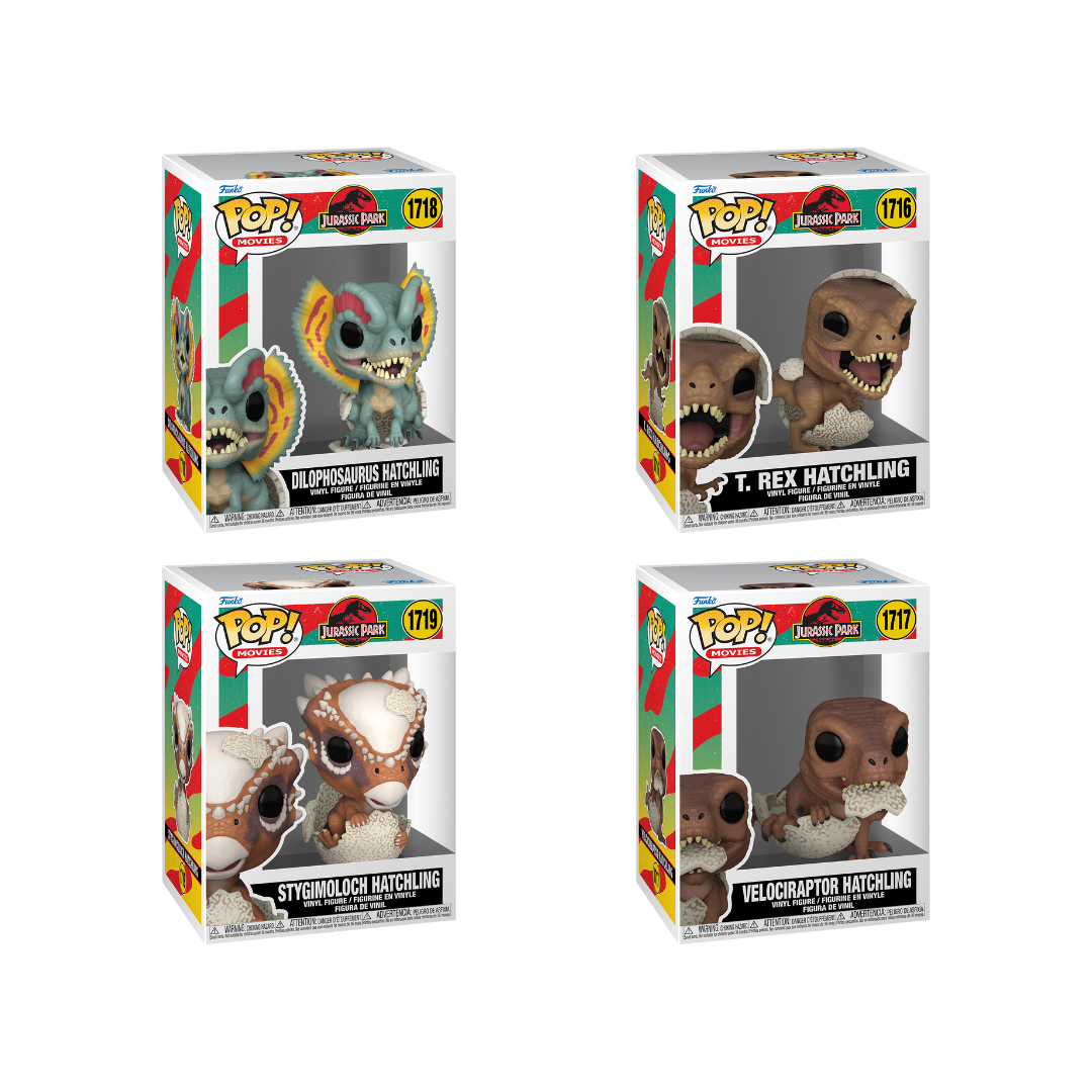 Wave Funko Pops - Jurassic Park