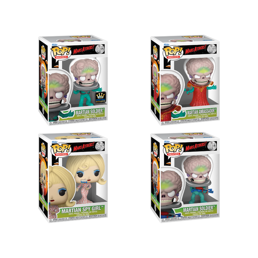 Wave Funko Pops - Mars Attacks