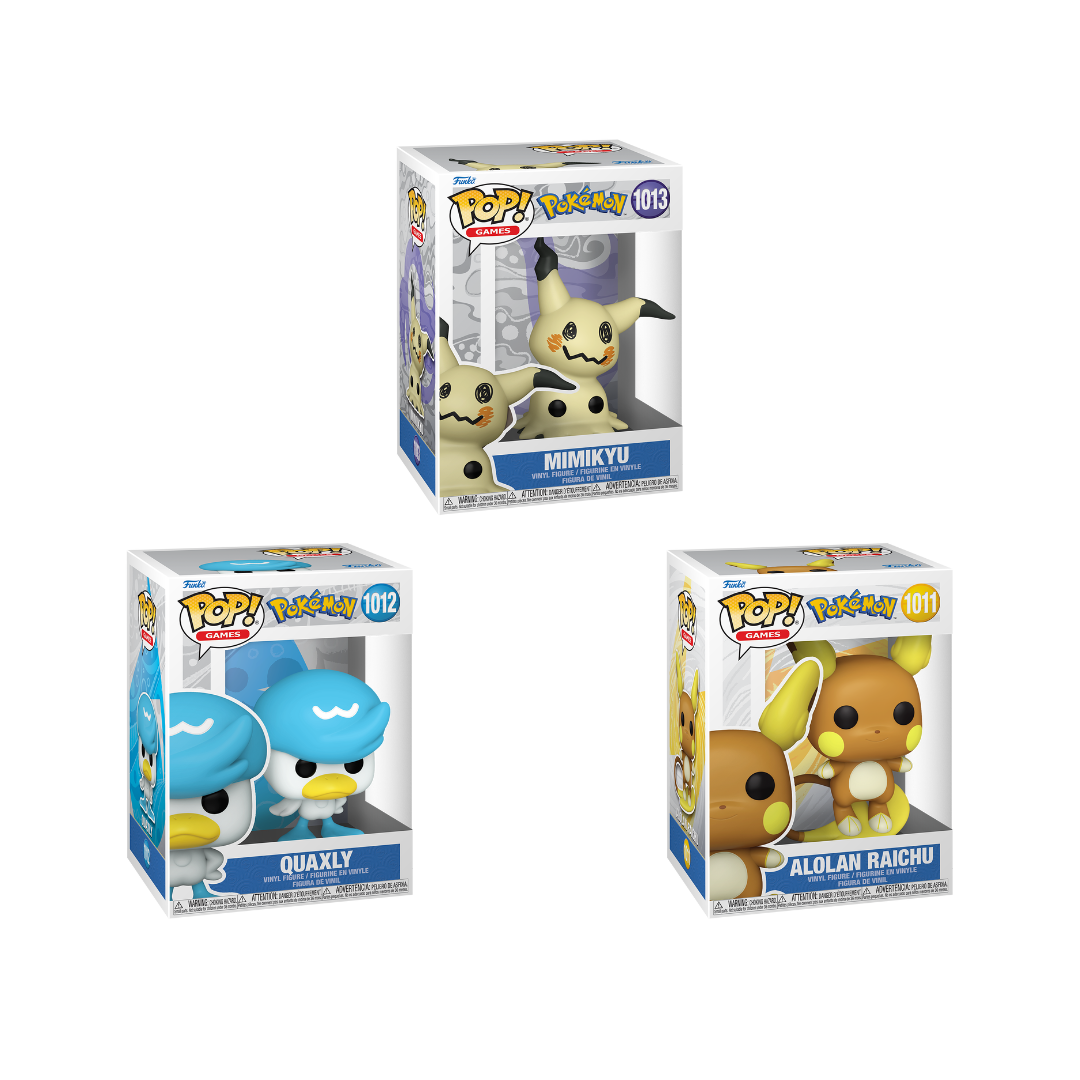 Wave Funko Pops - Pokémon