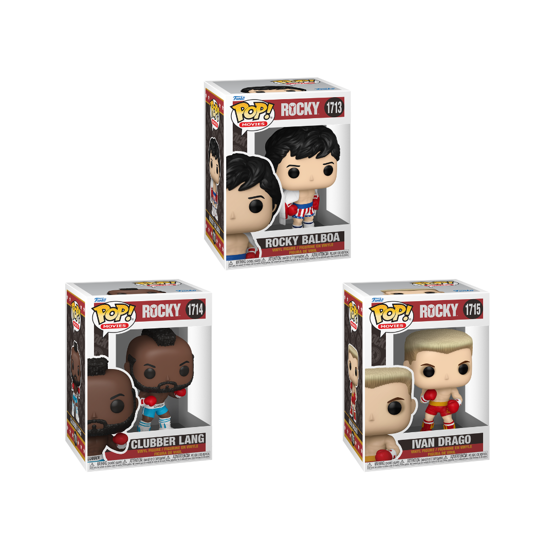  Wave Funko Pops - Rocky