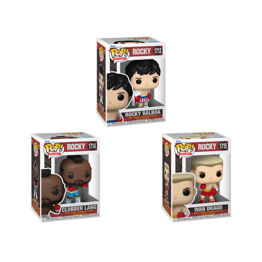  Wave Funko Pops - Rocky