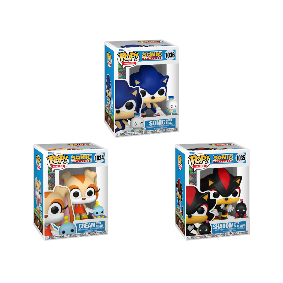 Wave Funko Pops - Sonic the Hedgehog