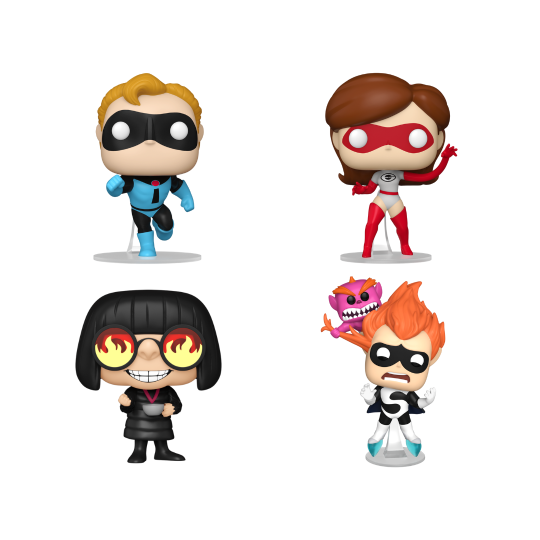 Wave Funko Pops - The Incredibles