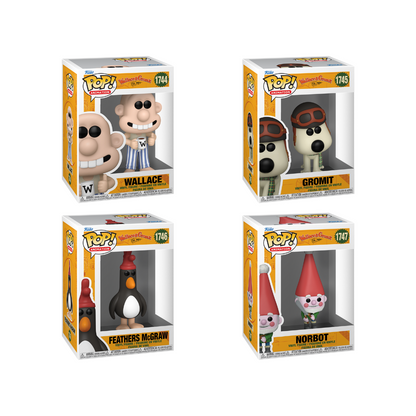  Wave Funko Pops - Wallace & Gromit